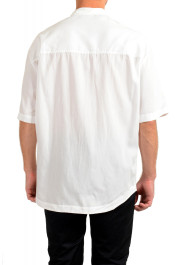 Hugo Boss Men's "Eliando" White Short Sleeve Casual Shirt: Picture 3