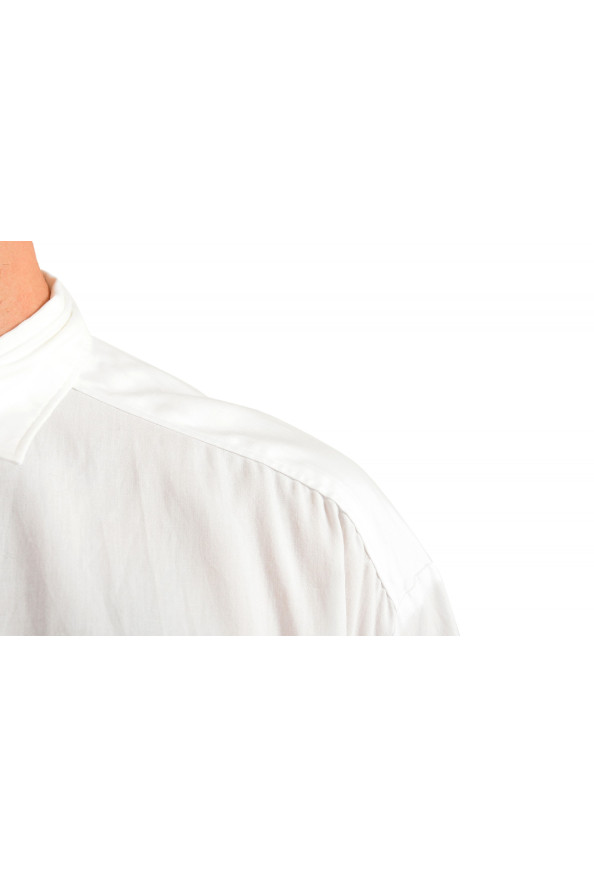 Hugo Boss Men's "Eliando" White Short Sleeve Casual Shirt: Picture 7