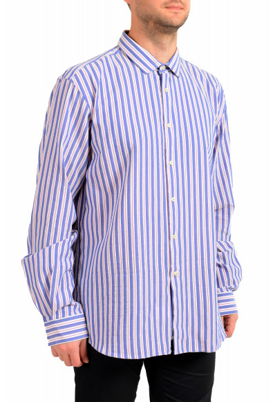 Etro Men's Multi-Color Striped Long Sleeve Dress Shirt : Picture 2