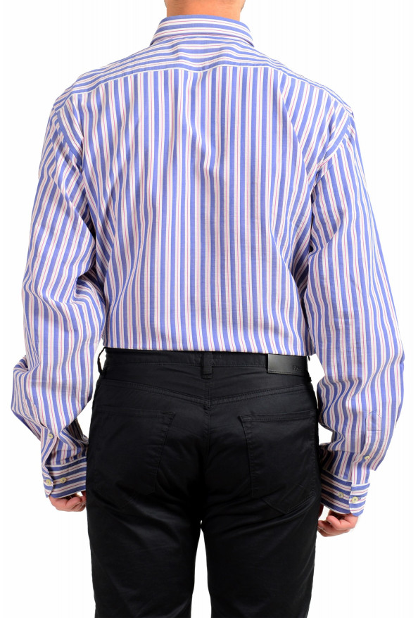 Etro Men's Multi-Color Striped Long Sleeve Dress Shirt : Picture 6