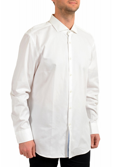 Hugo Boss Men's "Jerrin" Slim Fit White Long Sleeve Dress Shirt : Picture 2