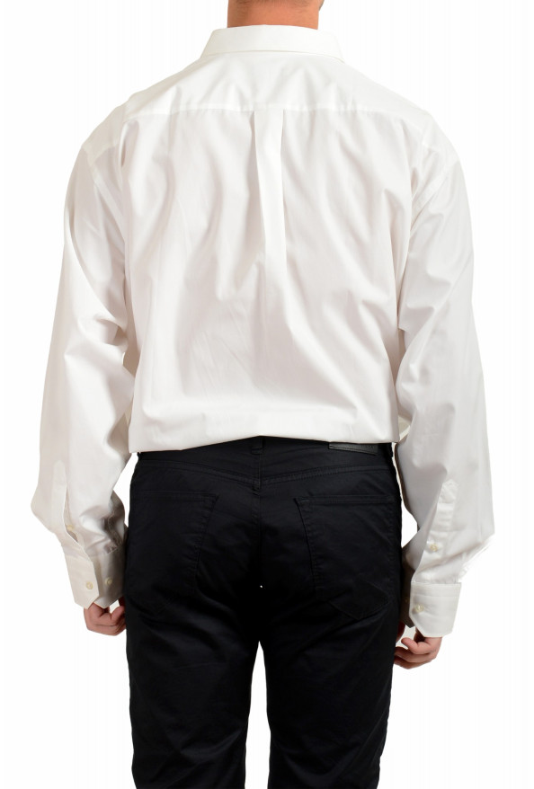 Hugo Boss Men's "Enzone" Comfort White Long Sleeve Dress Shirt: Picture 3
