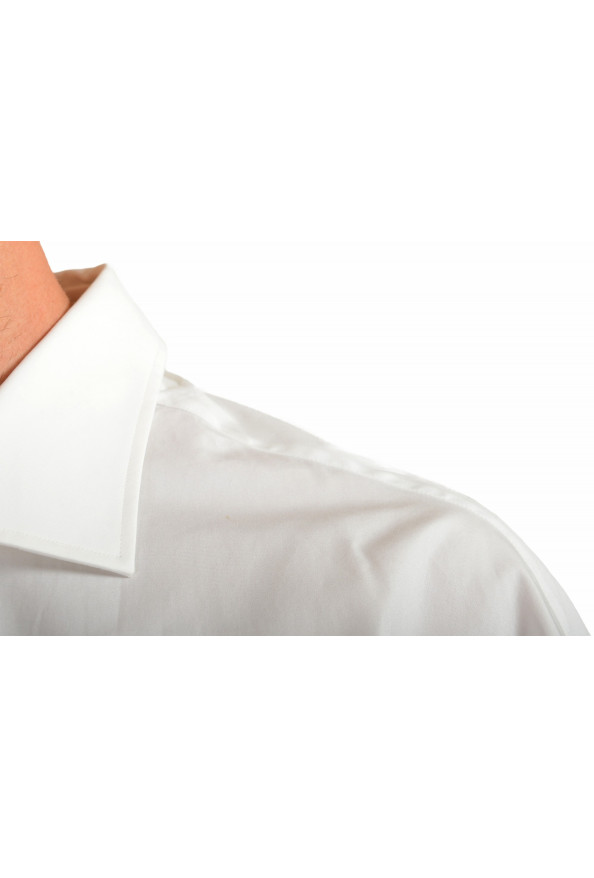 Hugo Boss Men's "Geraldone" Comfort White Long Sleeve Dress Shirt: Picture 4