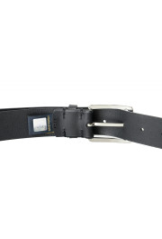 Cavalli Class Men's Black 100% Leather Buckle Decorated Belt: Picture 6