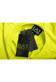 Emporio Armani EA7 Boys Yellow Short Sleeve Logo Print Crewneck T-Shirt: Picture 6