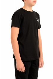 Emporio Armani EA7 Boys Black Short Sleeve Logo Print Crewneck T-Shirt: Picture 2