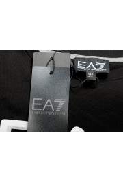 Emporio Armani EA7 Boys Black Short Sleeve Logo Print T-Shirt: Picture 6