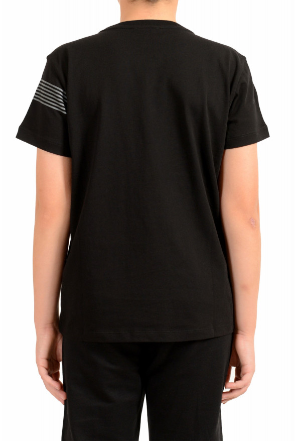 Emporio Armani EA7 Boys Black Short Sleeve Logo Print T-Shirt: Picture 3