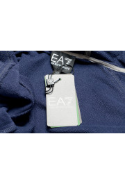 Emporio Armani EA7 Boys Blue Long Sleeve Logo Print Hooded Full Zip Track Jacket: Picture 6