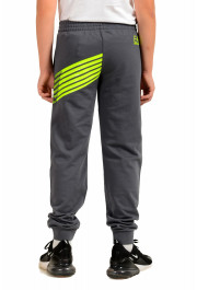Emporio Armani EA7 Boys Gray Logo Print Track Sweat Pants: Picture 3