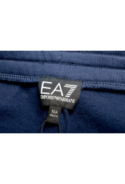 Emporio Armani EA7 Boys Navy Blue Logo Print Track Sweat Pants: Picture 4