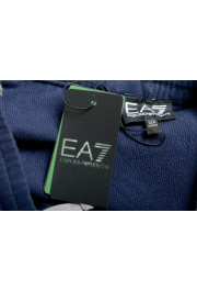Emporio Armani EA7 Boys Navy Blue Logo Print Track Sweat Pants: Picture 5
