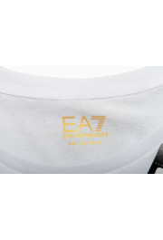 Emporio Armani EA7 Girls White Short Sleeve Logo Print T-Shirt: Picture 5