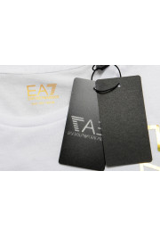 Emporio Armani EA7 Girls White Short Sleeve Logo Print T-Shirt: Picture 6