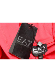 Emporio Armani EA7 Girls Rose Red Long Sleeve Logo Print Hoodie Sweatshirt: Picture 6