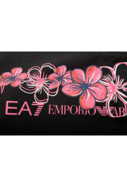 Emporio Armani EA7 Girls Black Logo Print Track Sweat Pants: Picture 4
