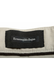 Ermenegildo Zegna Men's Gray Stretch Straight Leg Jeans: Picture 4