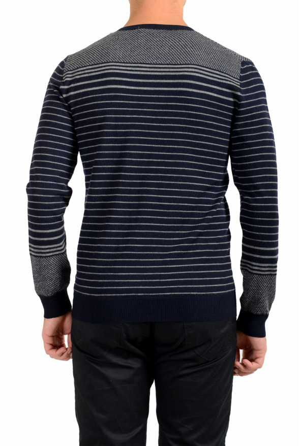Etro Men's Multi-Color 100% Wool Striped V-Neck Pullover Sweater : Picture 3