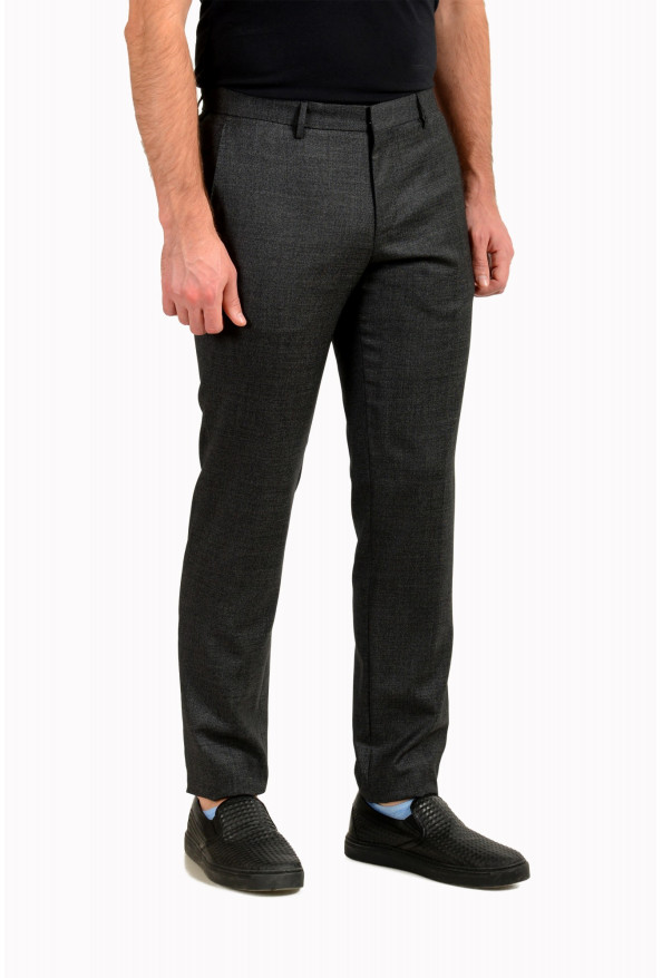Hugo Boss Men's "Ben2" Slim Fit Gray 100% Wool Dress Pants : Picture 2