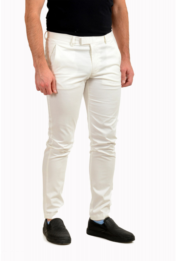 Hugo Boss Men's "T-Kaito-WE" White Flat Front Dress Pants : Picture 2