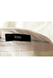 Hugo Boss Men's "T-Kaito-WE" White Flat Front Dress Pants : Picture 4