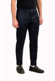 Hugo Boss Men's "T-Banson" Blue 100% Wool Flant Front Dress Pants : Picture 2