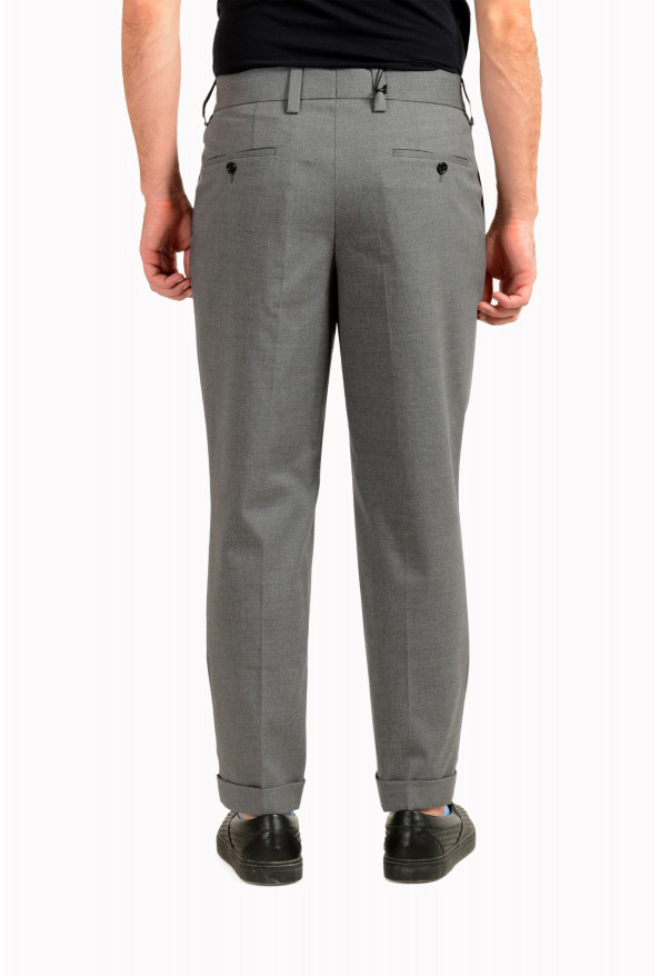 Hugo Boss Men's "Porte" Gray Wool Pleated Front Dress Pants : Picture 3