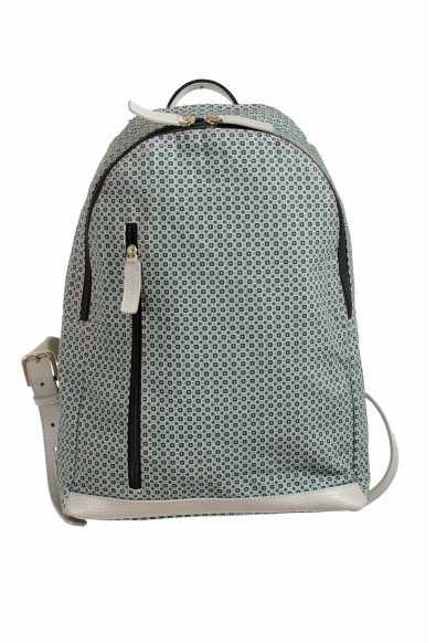 Dolce & Gabbana Unixes Multi-Color Patterned Leather Trim Backpack Bag
