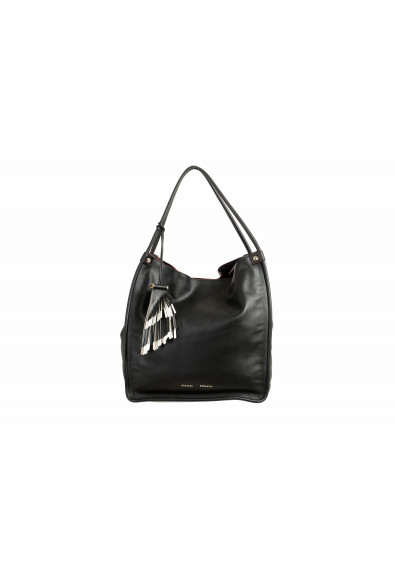 Proenza Schouler Women's Black 100% Leather Tote Handbag Shoulder Bag