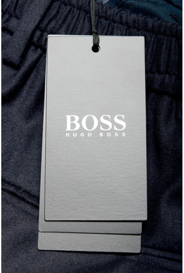 Hugo Boss Men's "Bardon1" Navy Blue Wool Casual Pants : Picture 4