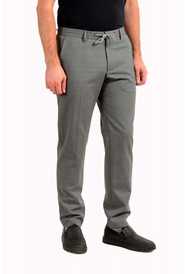 Hugo Boss Men's "Bardon1" Gray Wool Casual Pants : Picture 2
