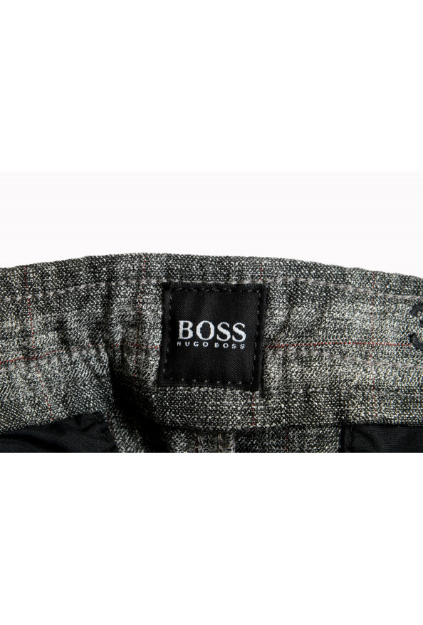 Hugo Boss Men's "Sabril-S" Tapered Fit Plaid Casual Pants : Picture 5