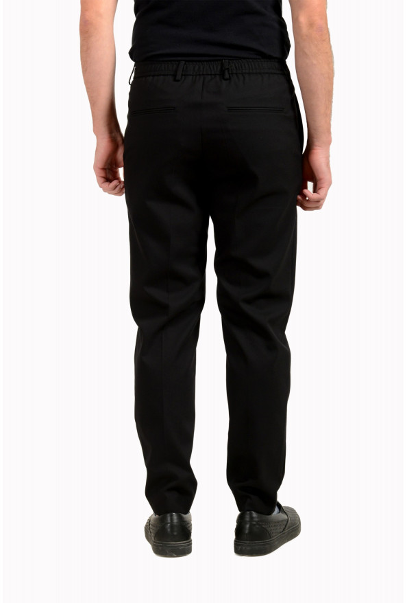 Hugo Boss Men's "Bardon1" Slim Fit Black Wool Casual Pants : Picture 3