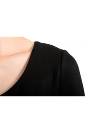 Maison Margiela Women's Black Stretch Bodycon Dress : Picture 4