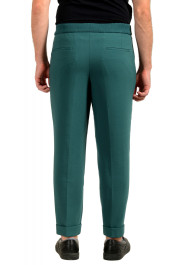 Hugo Boss Men's "Parget" Fashion Fit Green Wool Casual Pants : Picture 3