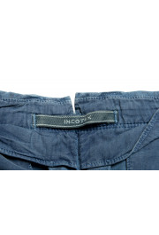 Incotex Slowear Men's Blue Floral Print Slim Fit Shorts : Picture 5