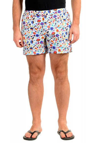 Incotex Slowear Men's Multi-Color Floral Print Swim Shorts 