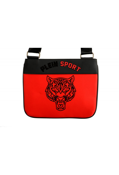 Plein Sport Unisex Red & Black Logo Print Crossbody Bag: Picture 2