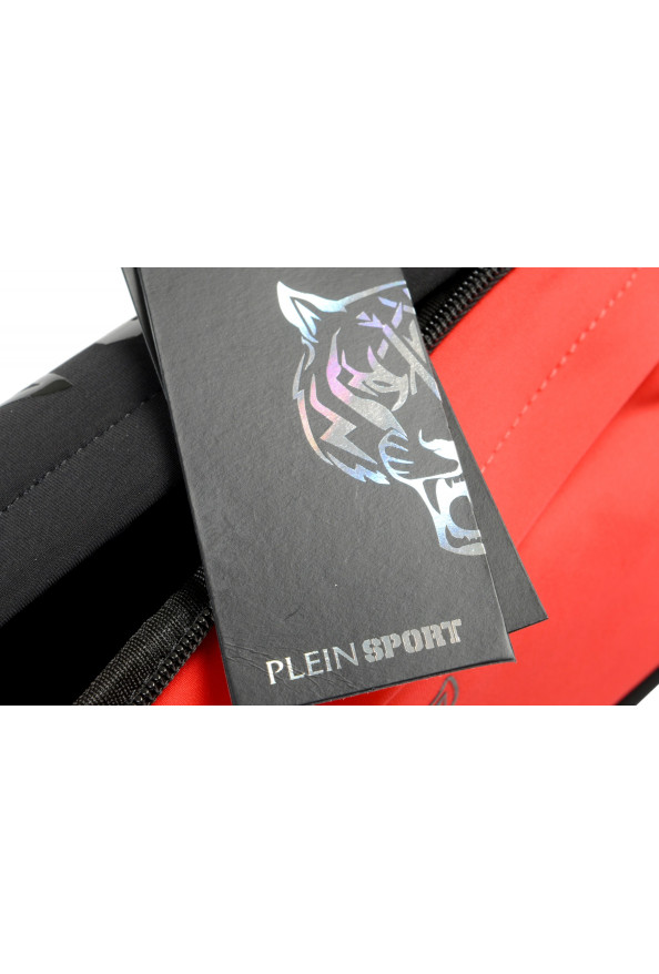 Plein Sport Unisex Red Logo Print Hip Belt Fanny Pack Bag: Picture 6