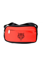 Plein Sport Unisex Red Logo Print Hip Belt Fanny Pack Bag