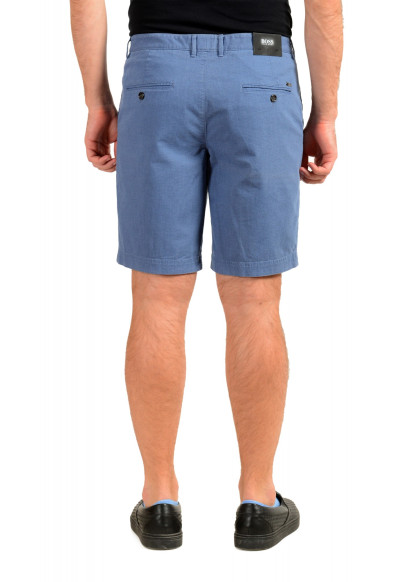 Hugo Boss Men's "Slice-Short" Blue Flat Front Shorts: Picture 2