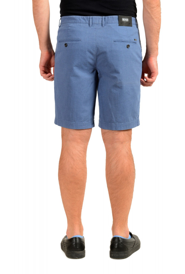 Hugo Boss Men's "Slice-Short" Blue Flat Front Shorts: Picture 2