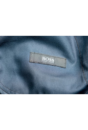 Hugo Boss Men's "Barbon1" Slim Fit Blue Military Print Casual Pants : Picture 5