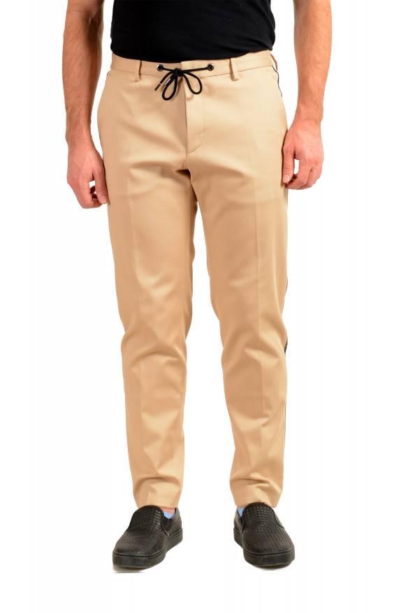 Hugo Boss Men's "Bardon1_1" Slim Fit Beige Casual Pants 