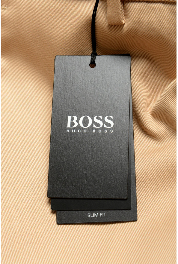 Hugo Boss Men's "Bardon1_1" Slim Fit Beige Casual Pants : Picture 4