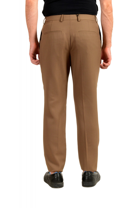 Hugo Boss Men's "Frencis" Fashion Fit Brown Wool Casual Pants : Picture 3