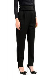 Dsquared2 Women's Black Wool Pleated Straight Leg Pants : Picture 2