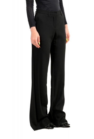 Maison Margiela Women's Black Embroidered Straight Leg Tuxedo Pants : Picture 2