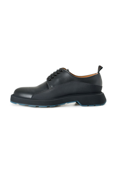 Hugo Boss Men's "Gladwin_Derb_ltrb" Dark Gray Leather Oxfords Shoes : Picture 2