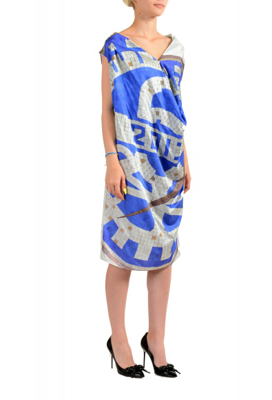 Maison Margiela MM6 Women's Multi-Color Silk Sleeveless Mini Dress : Picture 2